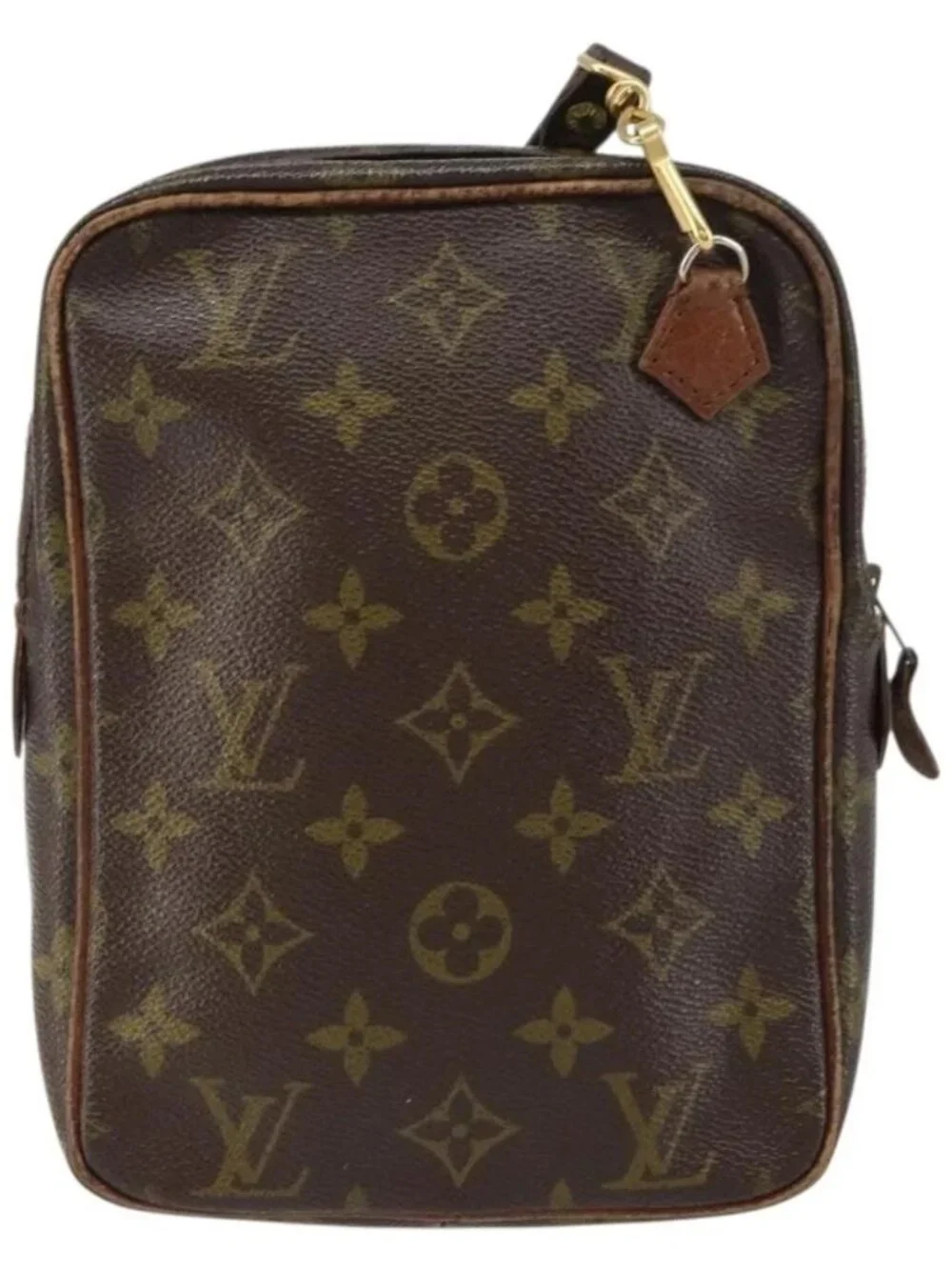 LOUIS VUITTON Monogram Danube Shoulder Bag Vintage M45266 LV Auth 160227